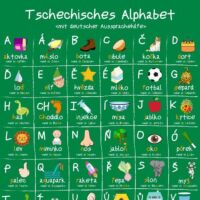 Bild Tschechisches Alphabet