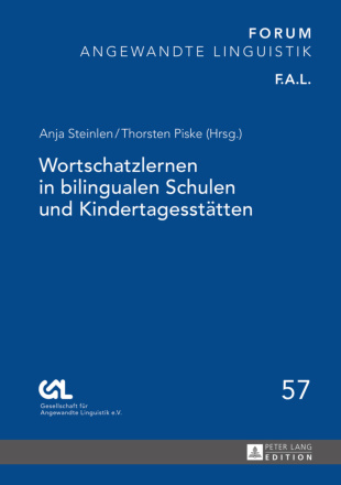 Dokumentbild Wortschatzlernen in bilingualen Schulen und Kindertagesstätten