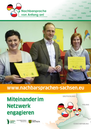 Dokumentbild Poster "Miteinander im Netzwerk engagieren"