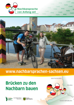 Dokumentbild Poster "Brücken zu den Nachbarn bauen"