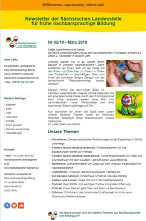 Dokumentbild LaNa-Newsletter Nr. 18/02