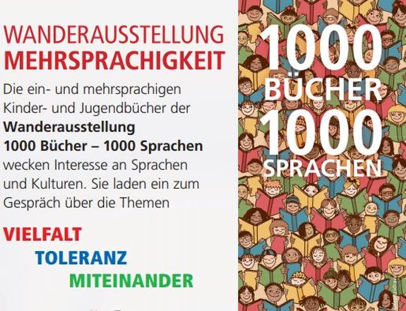 Dokumentbild Wanderausstellung "1000 Bücher - 1000 Sprachen"