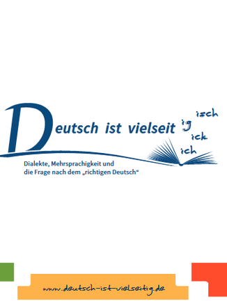 Dokumentbild Faltblatt Deutsch ist vielseitig