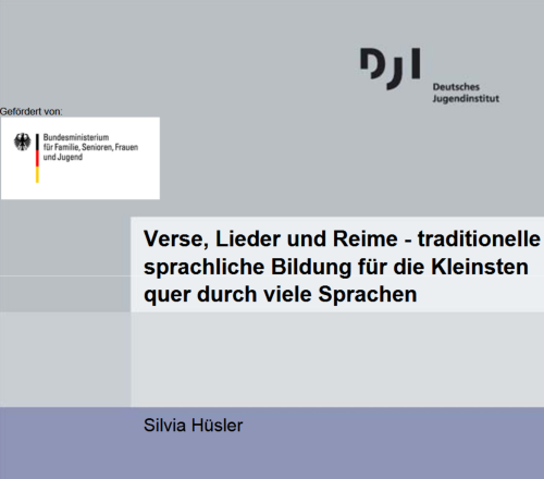 Dokumentbild Verse, Lieder und Reime - traditionelle sprachliche Bildung für die Kleinsten quer durch viele Sprachen 