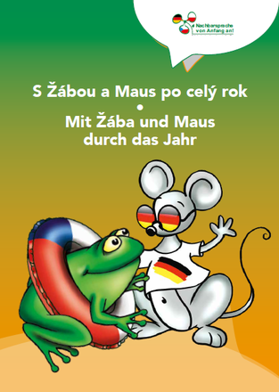 Dokumentbild Deutsch-tschechisches Malbuch: "S Žábou a Maus po celý rok - Mit Žába und Maus durch das Jahr"