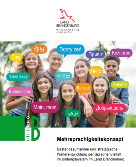 Dokumentbild Mehrsprachigkeitskonzept des Landes Brandenburg