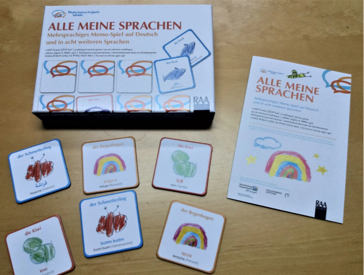 Dokumentbild Alle meine Sprachen - mehrsprachiges Memo-Spiel