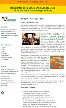 Dokumentbild LaNa-Newsletter Nr. 16/05