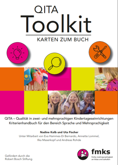 Dokumentbild QITA-Toolkit - Karten zum Kriterienhandbuch für den Bereich Sprache und Mehrsprachigkeit