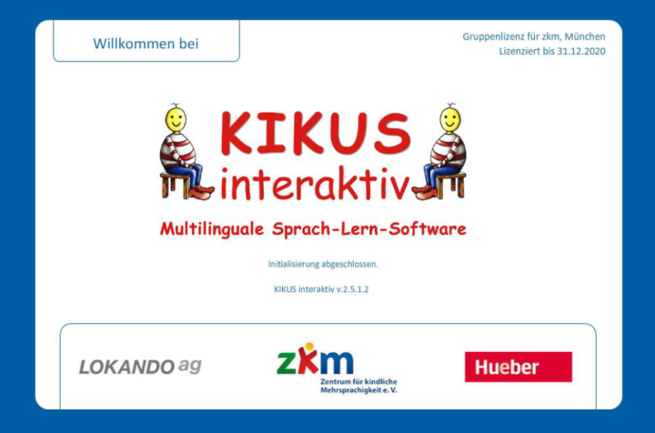 Dokumentbild Kikus interaktiv - Multilinguale Sprach-Lern-Software