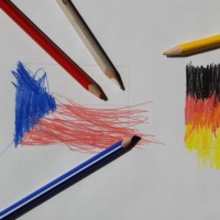 Bild Flaggen der Nachbarn