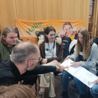 Bild Studenten der DHSN in Aktion