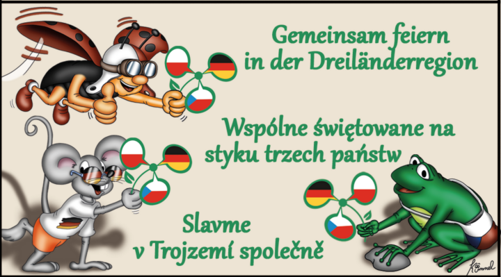 Gemeinsam feiern in der Dreiländerregion...